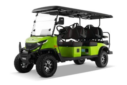 Kandi Kruiser 6PRO B Electric 6 Seater Golf Cart - Lithium - Street Legal (Top Model)