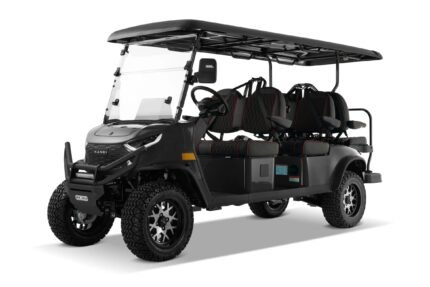Kandi Kruiser 6PRO B Electric 6 Seater Golf Cart - Lithium - Street Legal (Top Model)