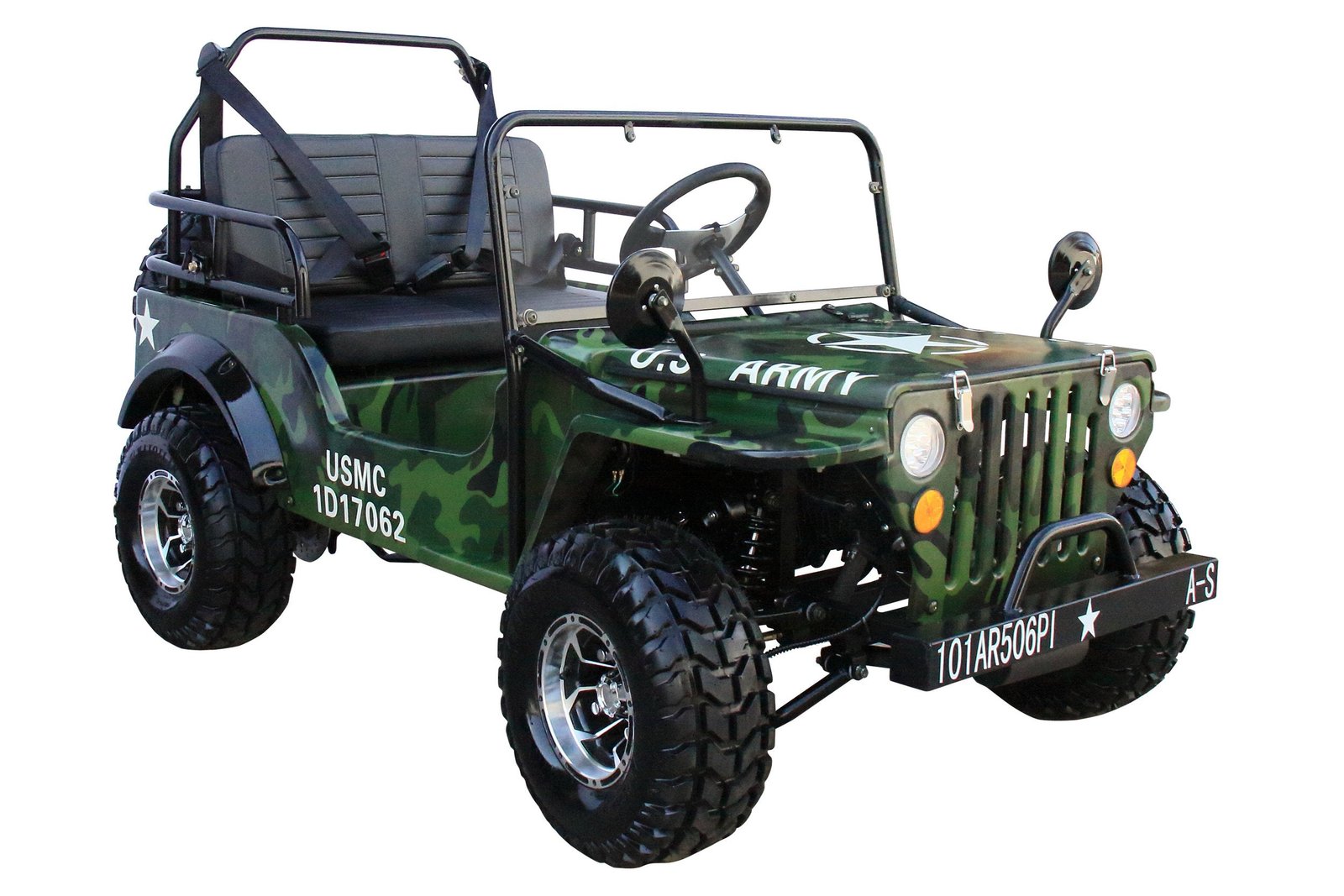 125ccJeeppic1.jpg Coolster 6125A Mini Jeep Willis Style Children's Go-Kart Buggy, 125cc 4 Stroke