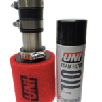 Go-Kart ATV Air Filter UNI-Filter Assembly and Oil Kit--100% Made in USA 150cc, 170cc, 200cc