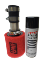 Go-Kart ATV Air Filter UNI-Filter Assembly and Oil Kit--100% Made in USA 150cc, 170cc, 200cc