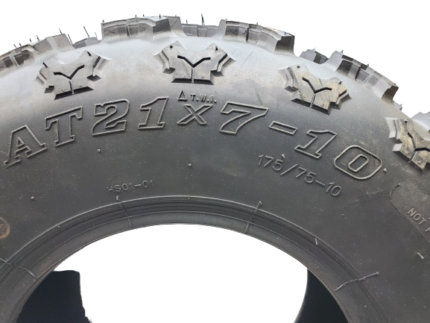 21x7-10 ATV Go-Kart Tire - Tiger Paw Tread