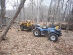 Heavy Duty UTV Cart / ATV Cart - Tilt Bed - 1400 LB Capacity