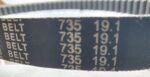 735-19.1 Go-Kart Torque Converter Drive Belts (2×) 30 Series