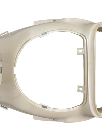 White Scooter Front Plastic