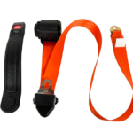 Orange Retractable UTV Golf Cart Seatbelt