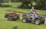 UTV Cart / ATV Cart - Tilt Bed - 1200 LB Capacity
