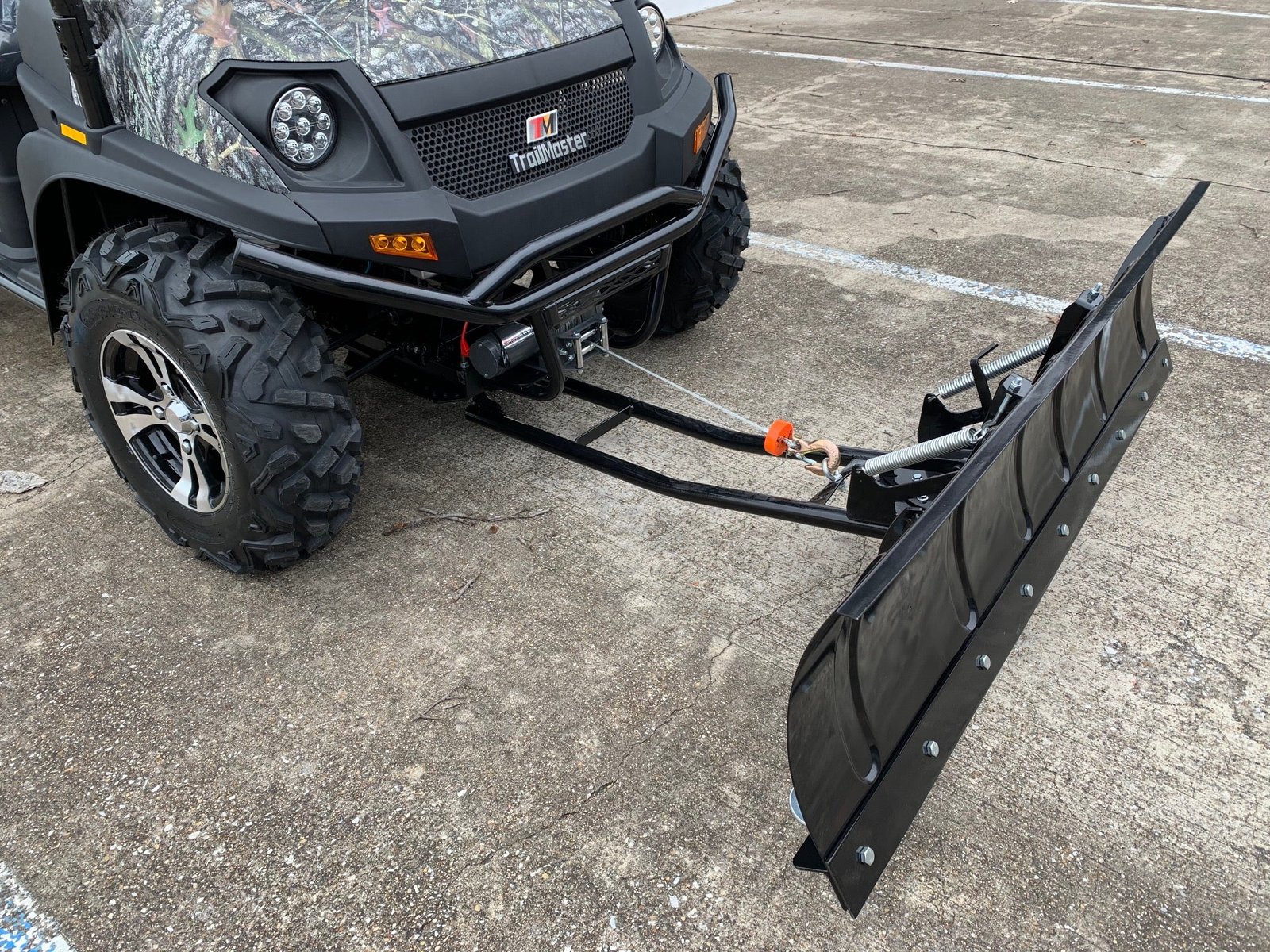 TaurusSnowPlow_3-1.jpg Trailmaster Golf Cart and UTV Snow Plow