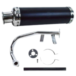 GY6 50CC Performance Scooter Exhaust