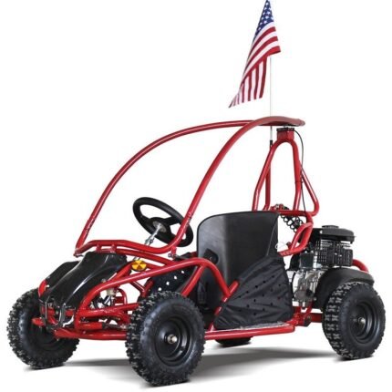 DongFang Solo 80GKS Children's Go-Kart, 4-Stroke 80cc