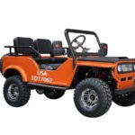 Jeep GR-2 Auto Children's Go-Kart Buggy, 125cc 4 Stroke