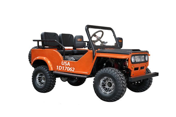 image_15_b4d9a601-6b3e-44d3-857a-59645ddc47ea.jpg Jeep GR-2 Auto Children's Go-Kart Buggy, 125cc 4 Stroke