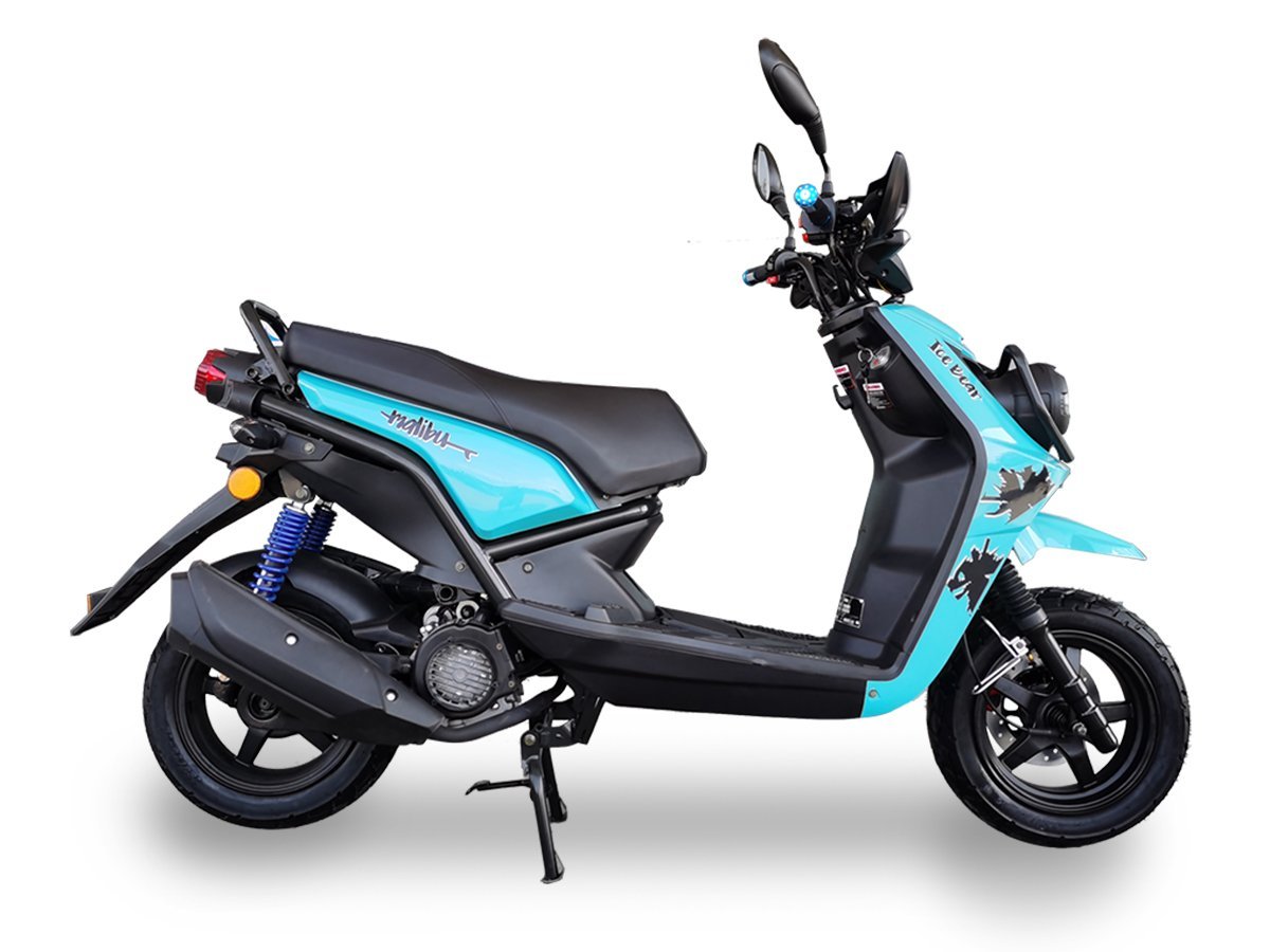 pmz150-10mteal-blk_83952.jpg Icebear Malibu 150-10 Scooter