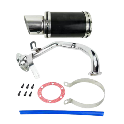GY6 150cc Performance Scooter Short Exhaust