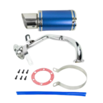 GY6 150cc Performance Scooter Short Exhaust