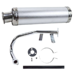 GY6 50CC Performance Scooter Exhaust